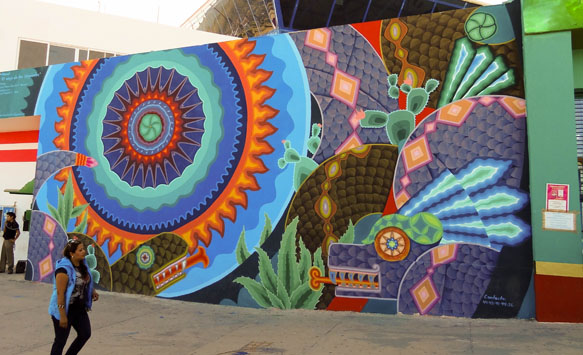art at entrance