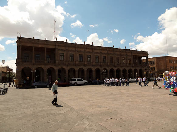 where the spaniards used to live in san luis potosi