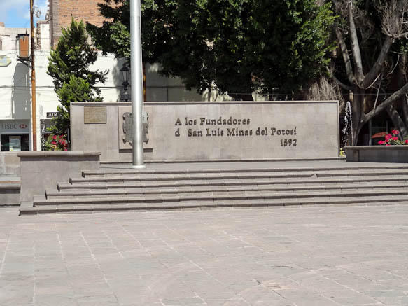 monument of founding of san luis potosi