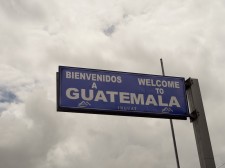 Welcome To Guatemala Sign