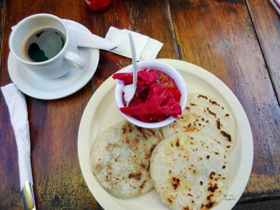 Pupusas - Corn Tortilla Filled With Something