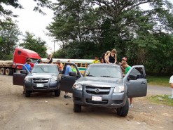 Loading Up For The 30 Minute Drive Up The Mountain Loading Up For The 30 Minute Drive Up The Mountain