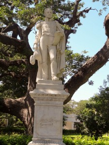 Bolivar Statue In Santa Marta 