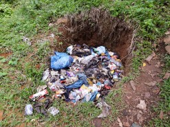 Garbage Burning Pit Garbage Burning Pit