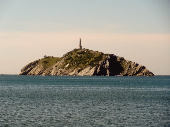 Island Visible From Santa Marta Beach