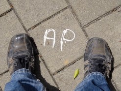 My Initials On A Street Tile My Initials On A Street Tile