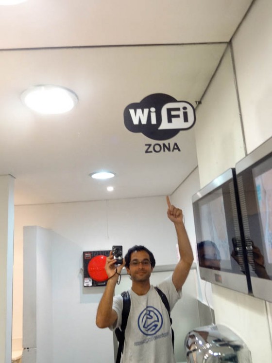 WiFi Zone.. In A Bathroom