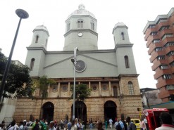 Church In Plaza Bolivar Church In Plaza Bolivar