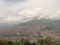 View Of Medellin From Regalo del Dios