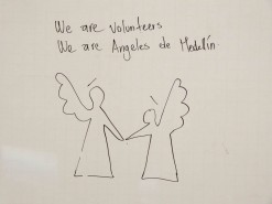 Volunteers At Angeles de Medellin