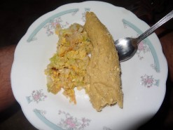 Mashed Plantain And Eggs