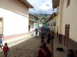 People Out Celebrating Easter In Yauya