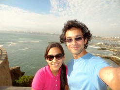 Me And Gigi With Lima Behind Us