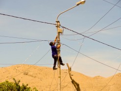 Fixing The Electric Lines Fixing The Electric Lines