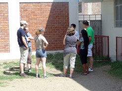 French Tourists Learning About Rayo de Sol