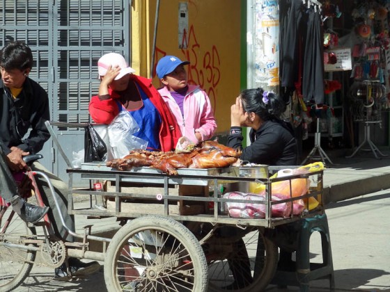 Roasted Pork On The Street