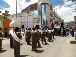 The Band Playing Music