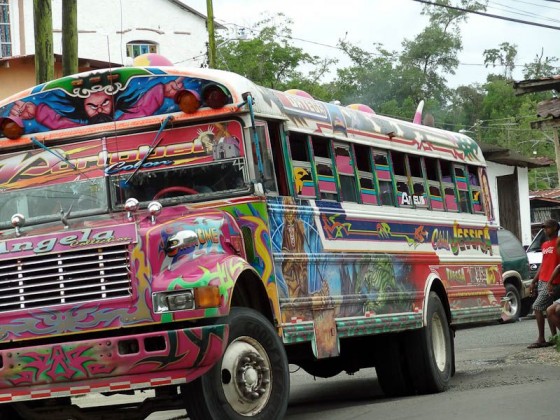 Panamanian Chicken Bus