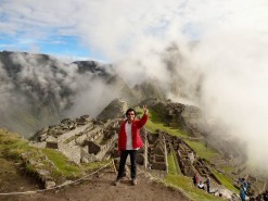 First Glimpses Of Machu Pichu