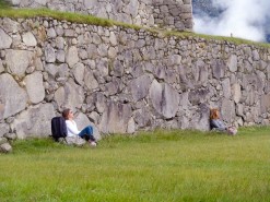 First Glimpses Of Machu Pichu