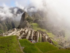 First Glimpses Of Machu Pichu