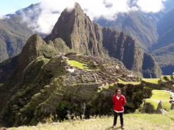 First Glimpses Of Machu Pichu