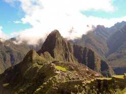 First Glimpses Of Machu Pichu