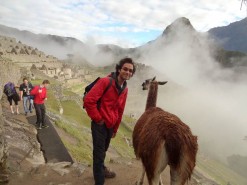 First Glimpses Of Machu Pichu