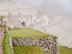 First Glimpses Of Machu Pichu