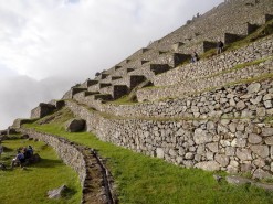 First Glimpses Of Machu Pichu