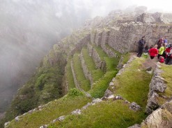 First Glimpses Of Machu Pichu