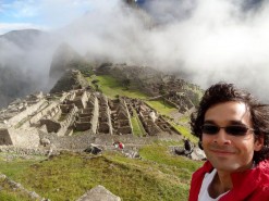 First Glimpses Of Machu Pichu