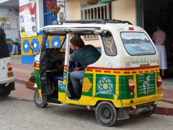 Motortaxi In Guatape, Colombia