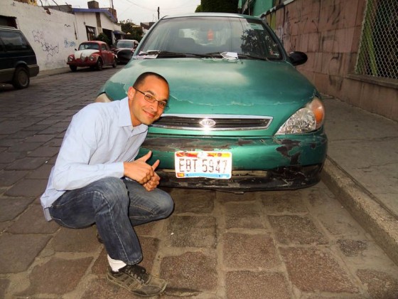 Ohio License Plate In San Luis Potosi, Mexico