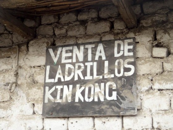 We Sell King Kong Bricks - Huaraz, Peru