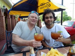 Enjoying A Mexican Michelada With My Uncle In Lakewood