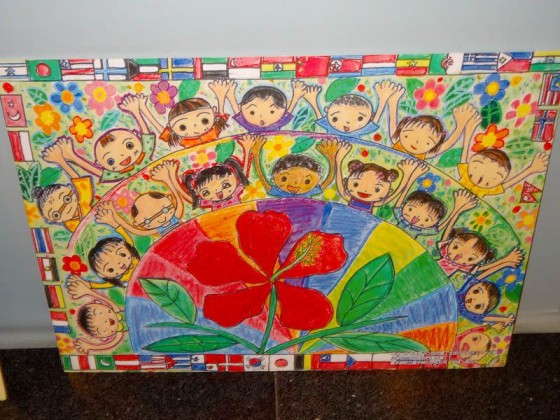 Peace Through Children's Eyes Paintings