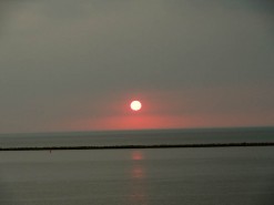 Sunset Over Lake Erie