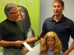 Wig Recipient With Her Dad And The Founder Of Wigs For Kids