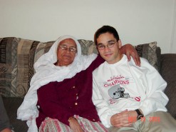 My Grandma And I In 2003