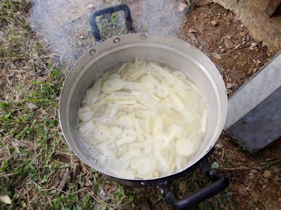 Dinner Cooking In The Pot