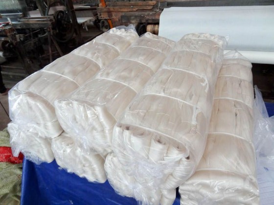 Finished Raw Silk