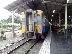 The Train Arriving At Chiang Mai Station The Train Arriving At Chiang Mai Station