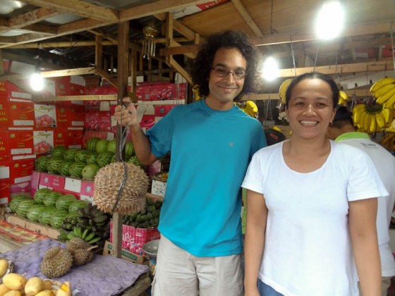 Buying Durian From A Local Market