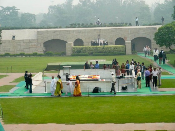 Gandhi Memorial From Above