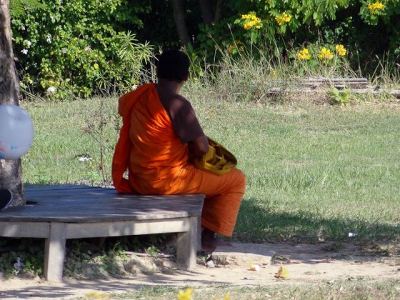 Sitting Monk