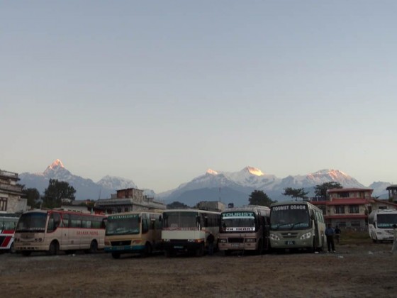 Sunrise In Pokhara, Nepal