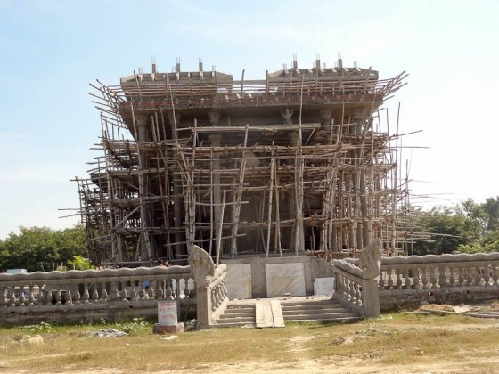 Temple Under Construction