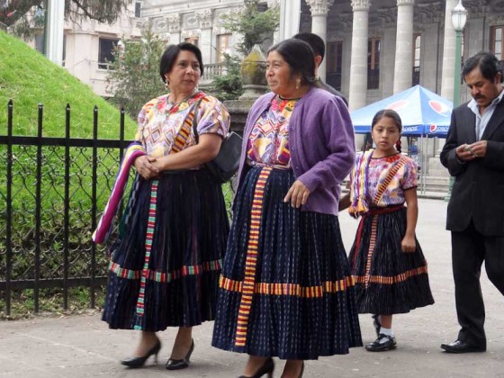 Indigenous Guatemalans In Xela