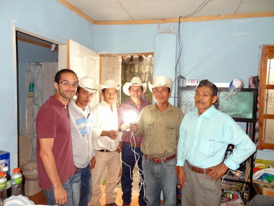 Teaching The Villagers How To Set Up The Solar Panel System